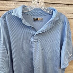 Callaway Men's Blue Striped Shirt